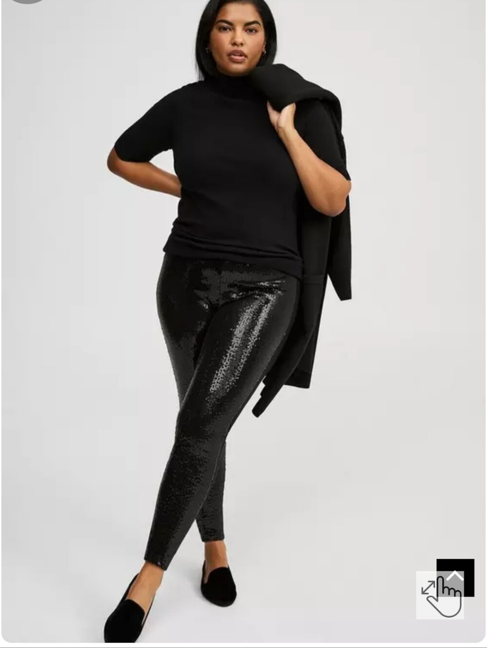 Torrid 1x Full-Length Sequin Legging